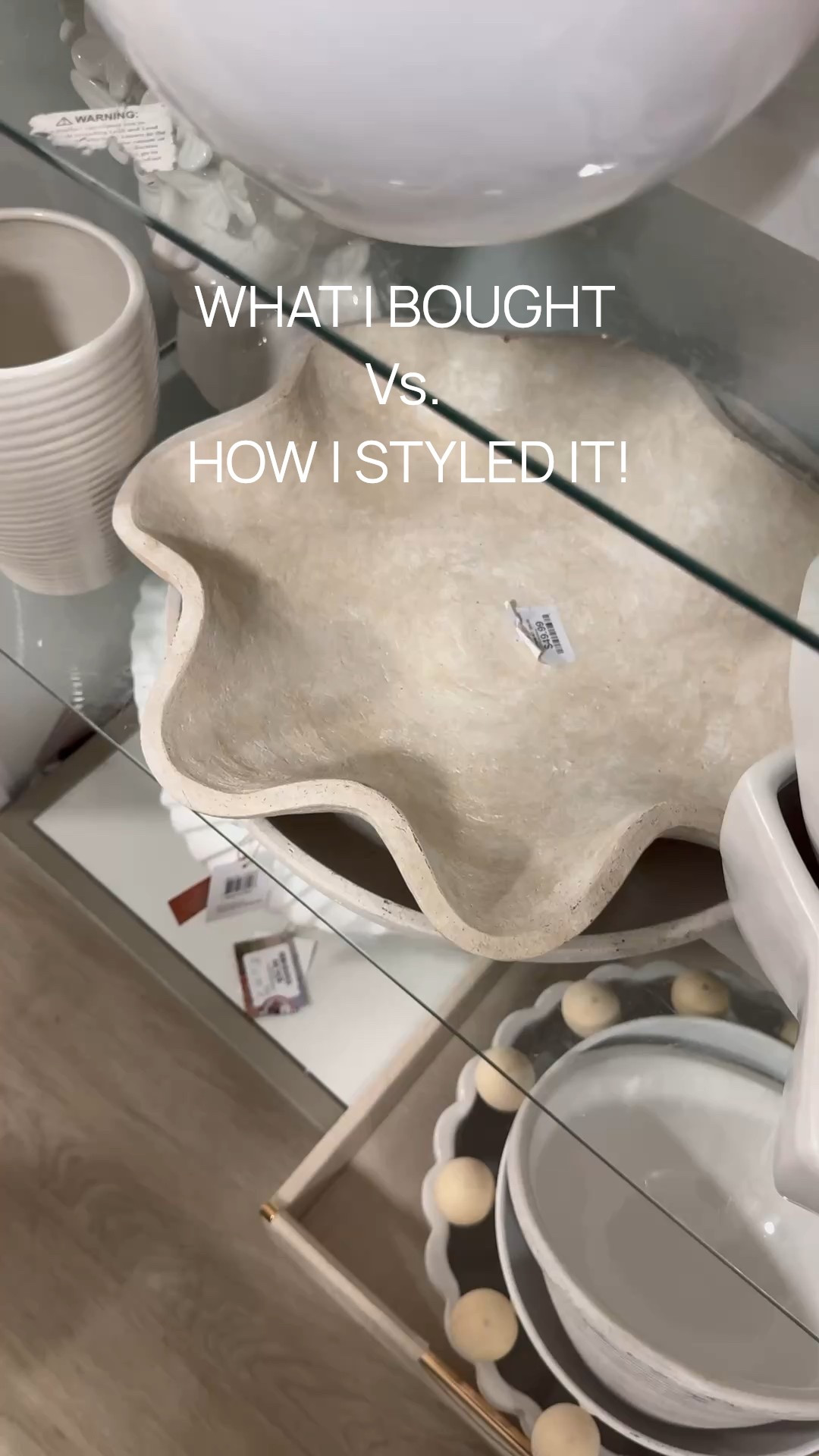 I found this stunning ceramic bowl at Home Goods and this is how I styled it. There are so many options for it but I chose to place fruit in it! 

Unfortunately not online but linked similar and also linked my other items you see below in case you are interested.  🤍

#LTKStyleTip #LTKFindsUnder50 #LTKHome