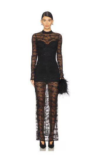 Addison Maxi Dress in Black | Revolve Clothing (Global)