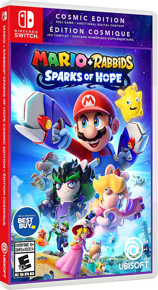 Mario + Rabbids Sparks of Hope Cosmic Edition Nintendo Switch, Nintendo Switch – OLED Model, Ni... | Best Buy U.S.