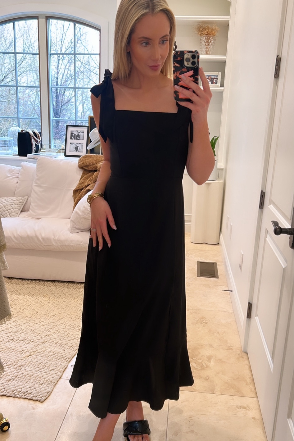 The cutest tie strap midi dress 

#LTKstyletip #LTKunder50