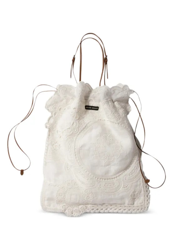 lace tote bag | Farfetch Global