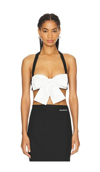 Bustier Top in Black & White | Revolve Clothing (Global)