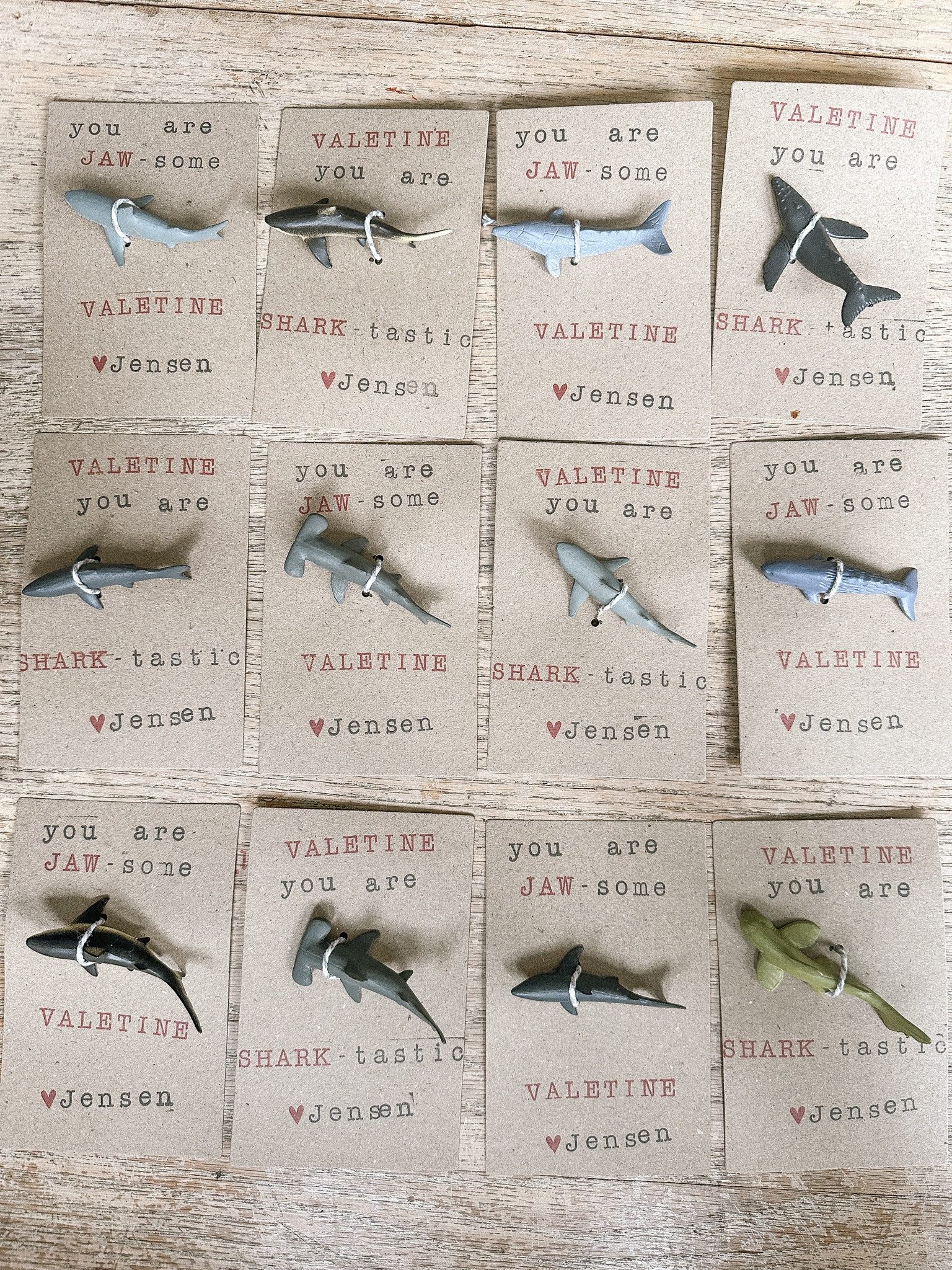 Obsessed with how Jensen’s Valentines turned out! 🦈🤍
They were so fun to make and were so easy to make  Especially with this lettering stamp I found. 
He cannot wait to give them to his classmates. A fun alternative to candy and a great way to avoid allergies. 
Linking everything I used and will post a tutorial tomorrow! 

#LTKKids #LTKSeasonal #LTKParties