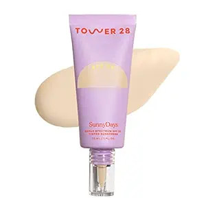 Tower 28 SunnyDays SPF 30 Tinted Moisturizer - 2-in-1 Buildable Coverage Foundation + Mineral Sun... | Amazon (US)