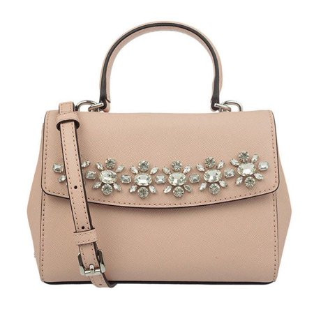 Michael Kors Ava Jewel Large Phone Wallet/ Clutch/ Crossbody Bag In Ballet Pink | Walmart (US)