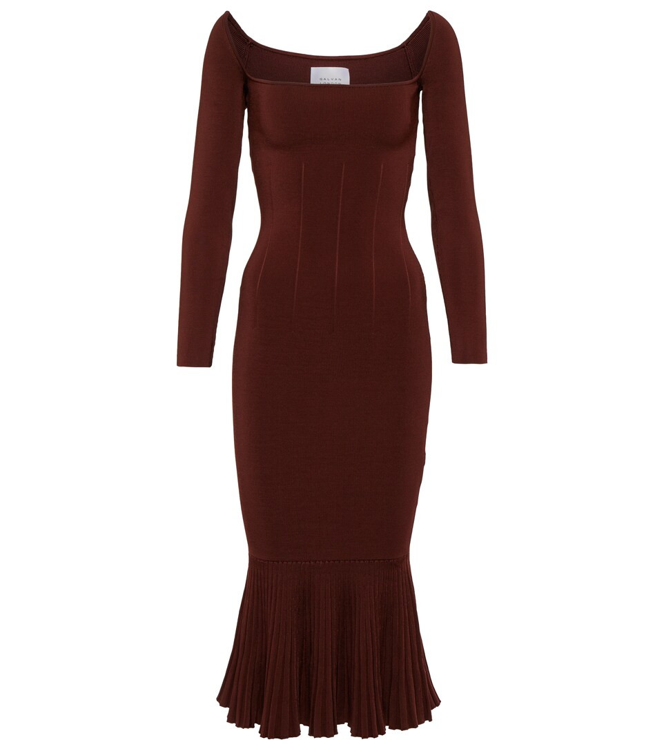 Atalanta ribbed-knit midi dress | Mytheresa (US/CA)