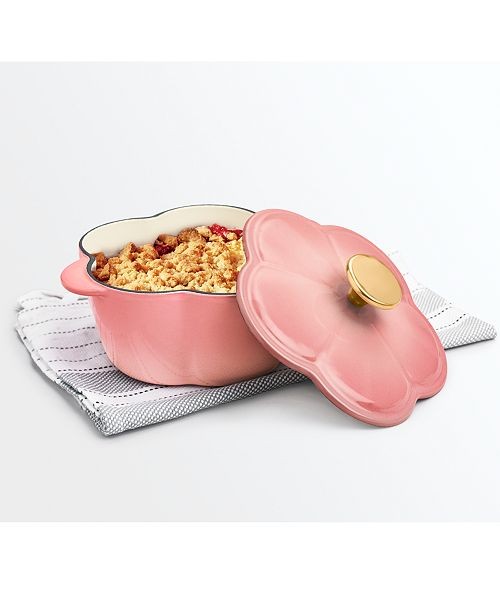2-Qt. Flower Cast Iron Dutch Oven, Created for Macy's | Macys (US)