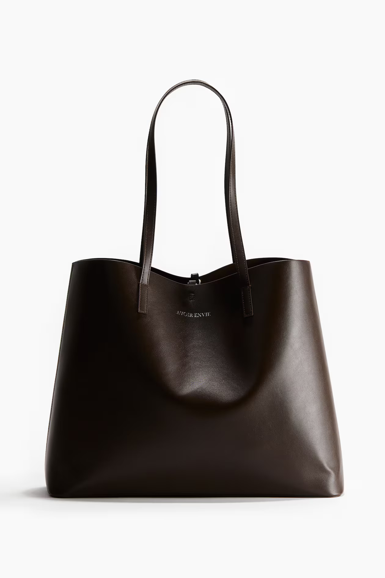 Bolso shopper - Marrón oscuro - MUJER | H&M ES | H&M (FR, IT, ES, PT, BE)
