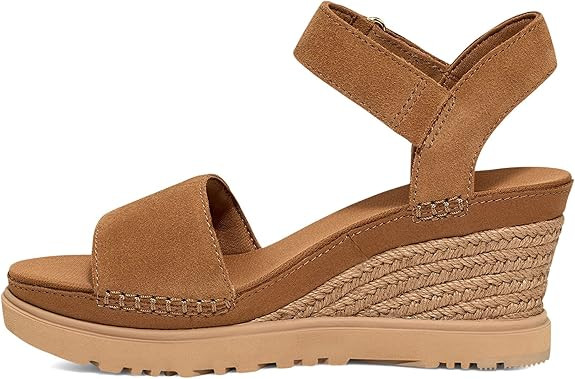 UGG Women's Ileana Strap Wedge Sandal | Amazon (US)