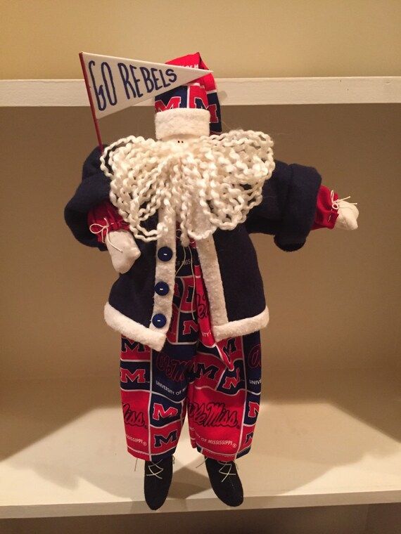 Ole Miss Santa | Etsy (US)