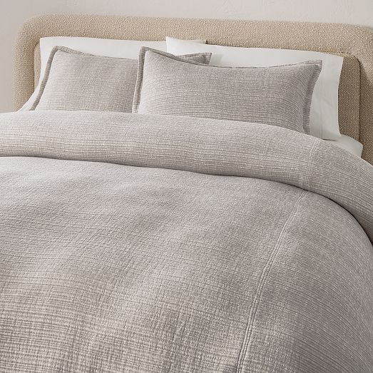 Chandler Ribbed Duvet Cover | West Elm (US)