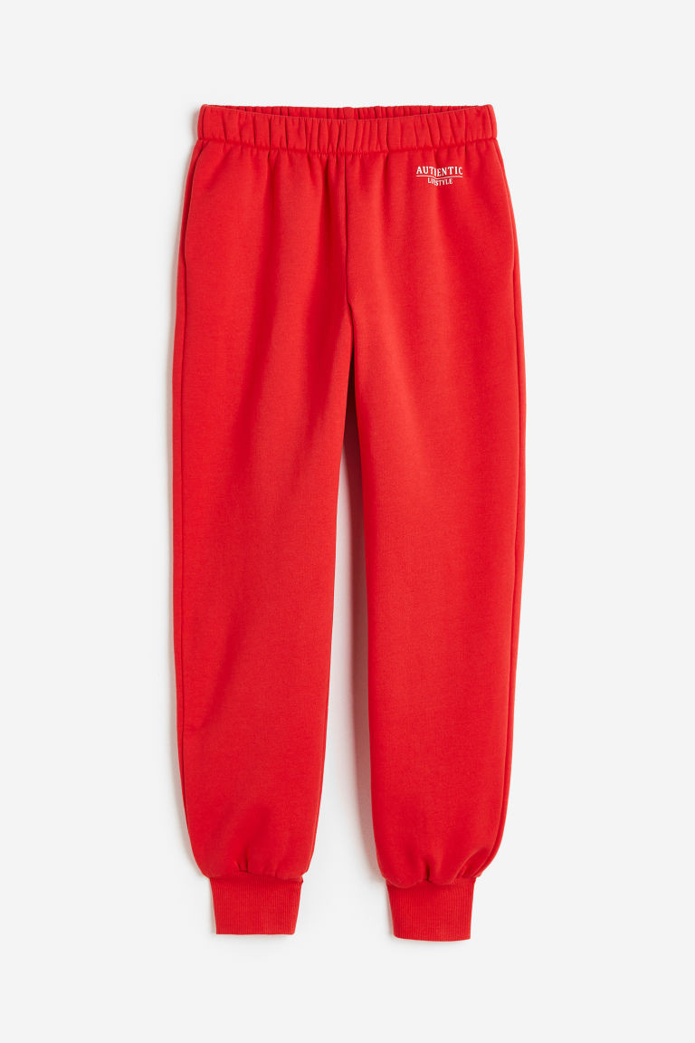 H & M - Joggers - Red | H&M (UK, MY, IN, SG, PH, TW, HK)