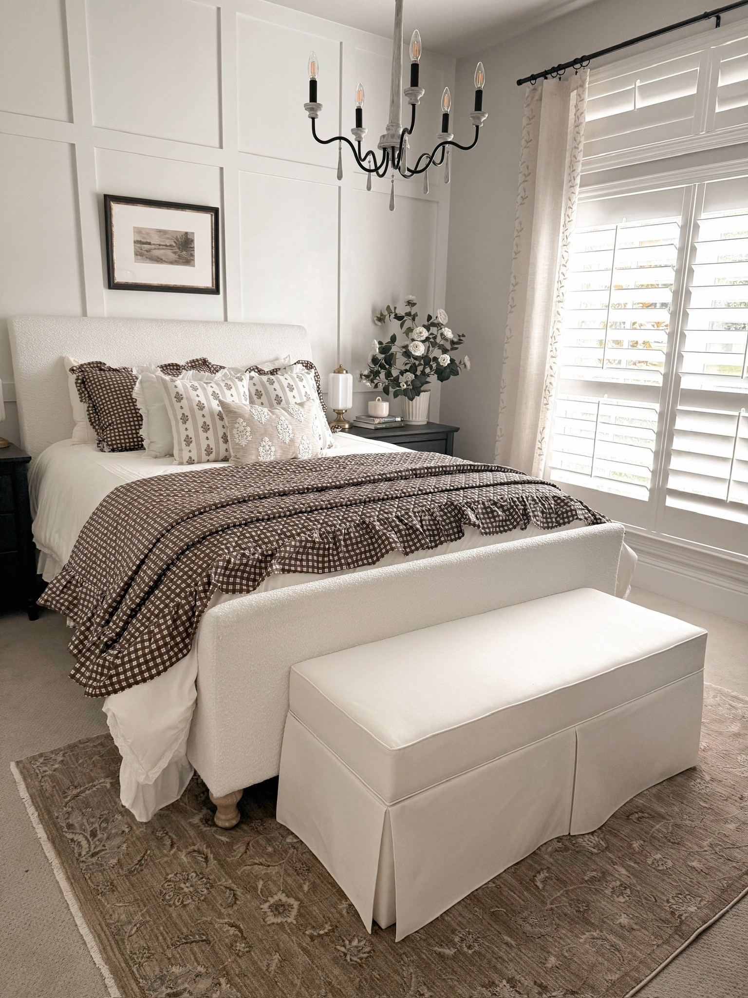 Our stunning Clementine Ottoman has been restocked in both cream and gingham!

#LTKSeasonal #LTKHome