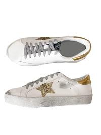 'Vanessa' Sequinned Star distressed Sneakers (6 Colors) | Goodnight Macaroon