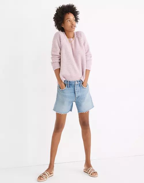 Relaxed Mid-Length Denim Shorts in Scottsburg Wash | Madewell