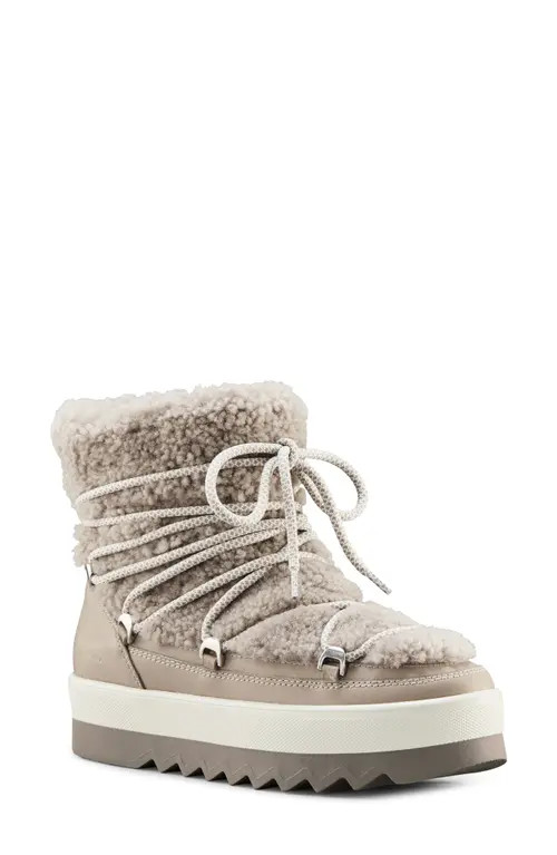Cougar Verity Genuine Shearling Waterproof Boot in Mushroom at Nordstrom, Size 9 | Nordstrom