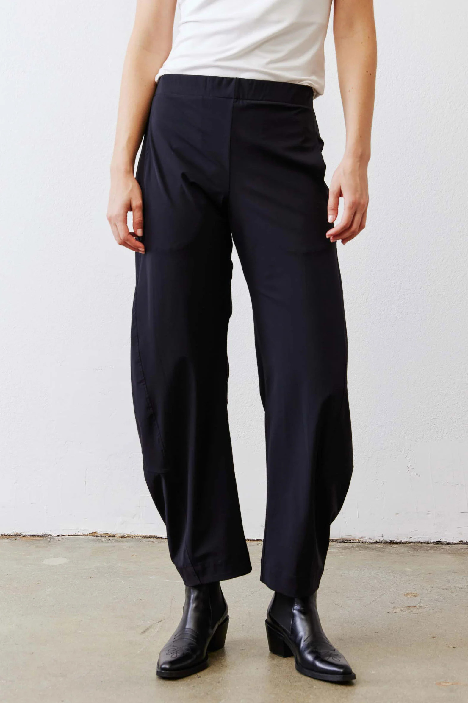 On The Loose Work Pants | Loose Black Work Pants - Ruti | Ruti