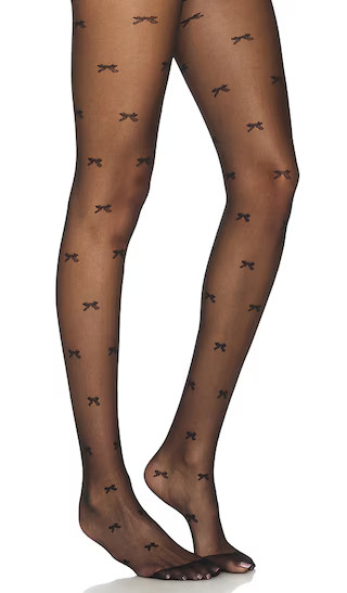 Ellie Tights in Noir | Revolve Clothing (Global)