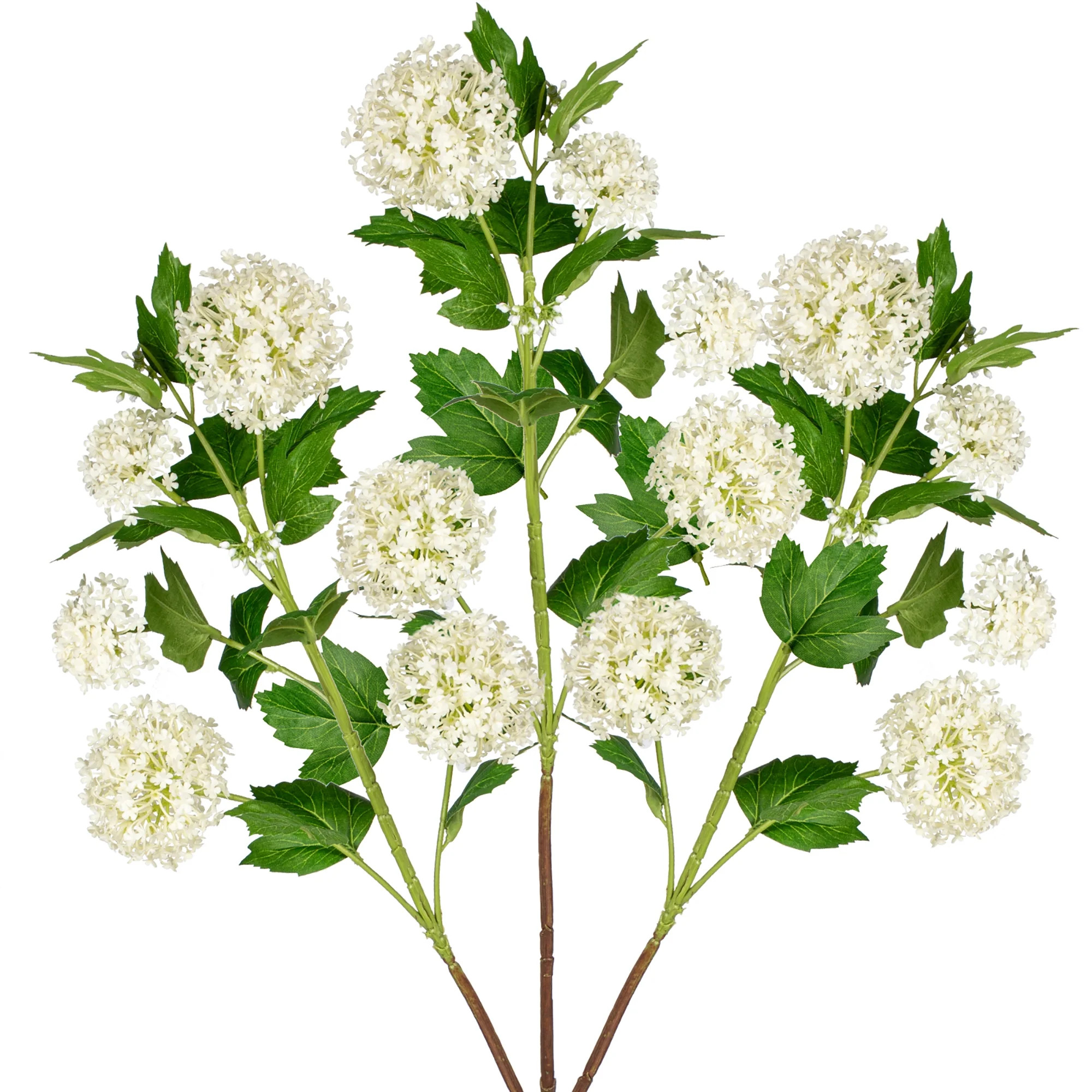 3 Pcs Artificial Hydrangea 31"Artificial Flower long stem Faux Hydrangea with 5 Flower Heads Crea... | Walmart (US)