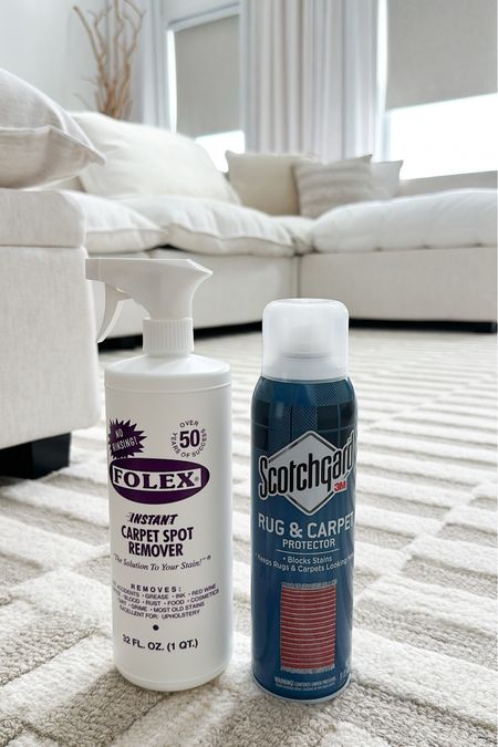The best upholstery and rug duo for cleaning and keeping clean! 

Light upholstery and rug cleaner
Folex spray for stains 
Scotchgard to protect your fabrics

#LTKhome