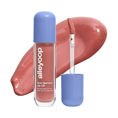 ALLEYOOP Sun Serum Lip Oil SPF 40 – Tinted Lip Oil with SPF, Hydrating Tinted Lip-Moisturizer f... | Amazon (US)