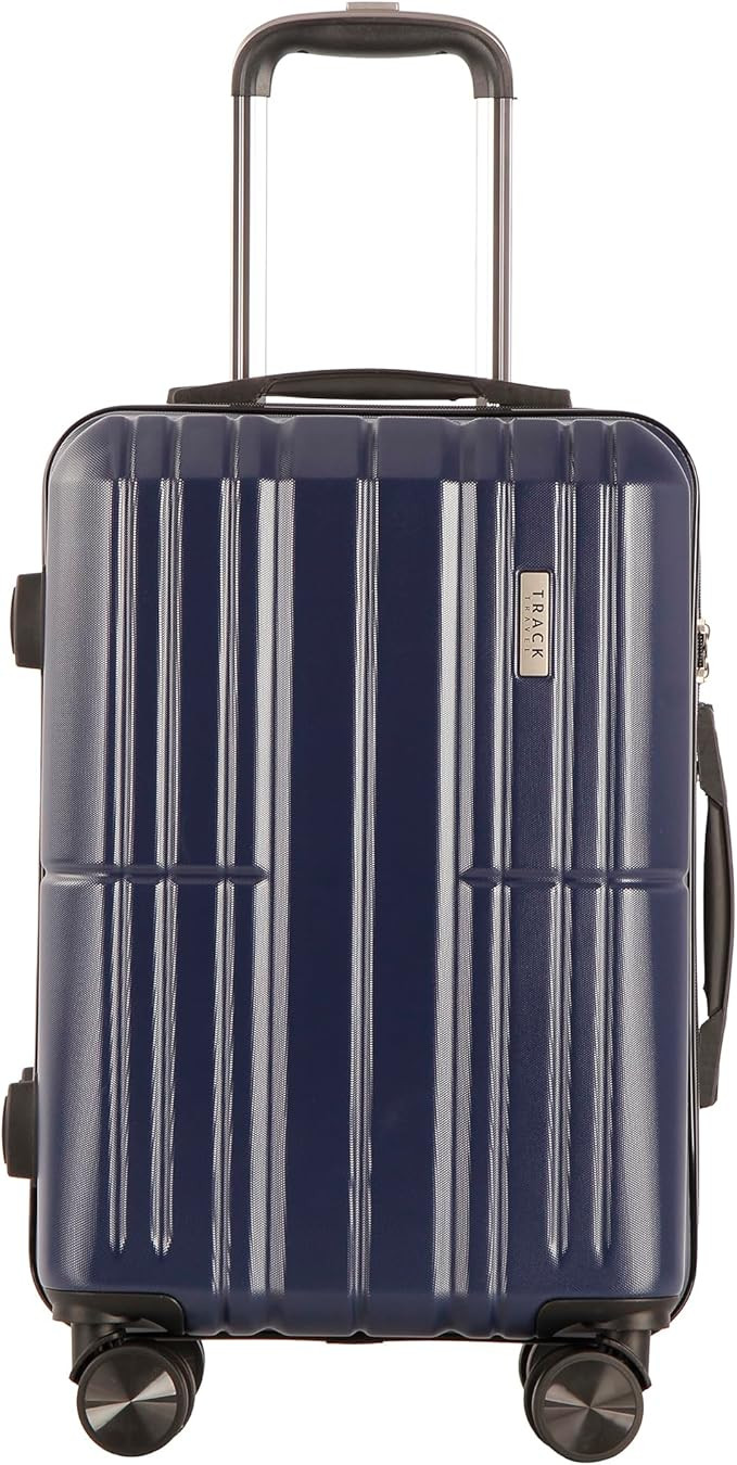 1 Piece Carry on Luggage ABS+PC Hardshell TSA Lock Aluminum Trolley Spinner Wheels (Blue, 1 Piece... | Amazon (US)