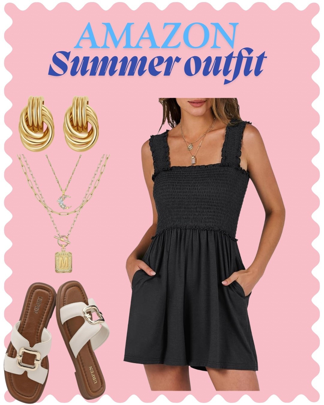 Summer outfit ! This romper is so cute and comfy! 

#LTKootd #LTKmomlife #LTKgrwm