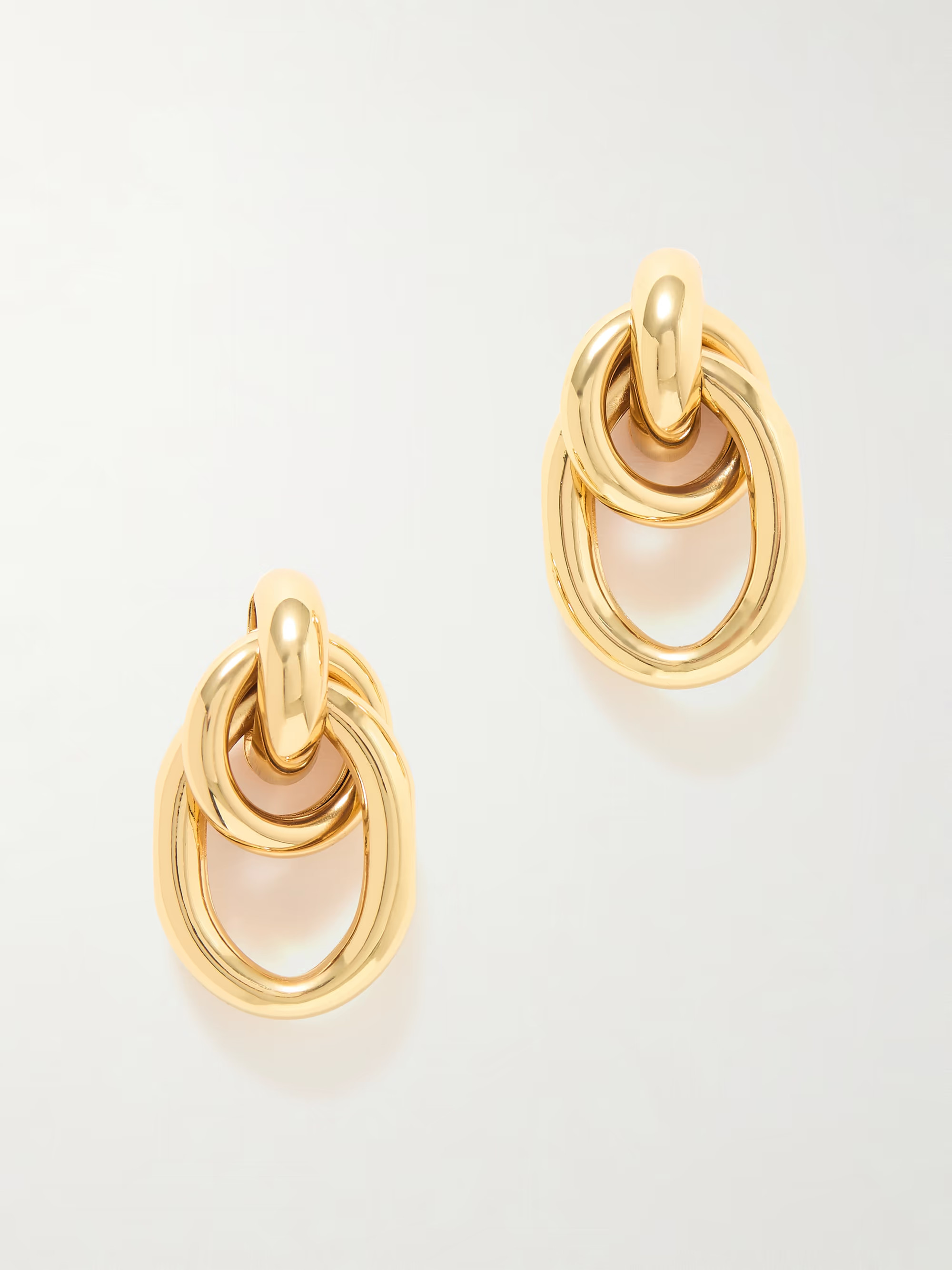 Ami gold-plated earrings | NET-A-PORTER (US)