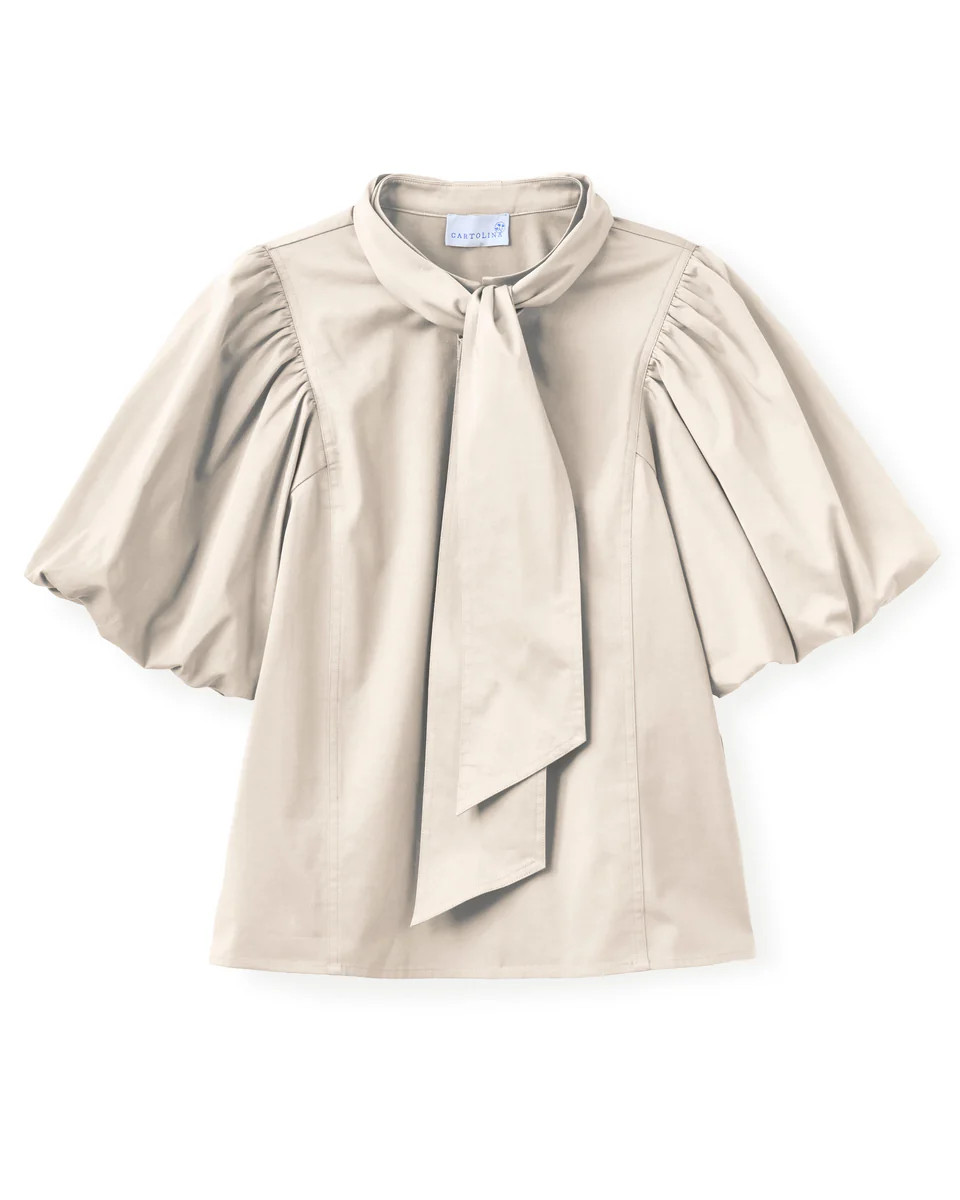 SU26 Perry Top-Ivory | Cartolina