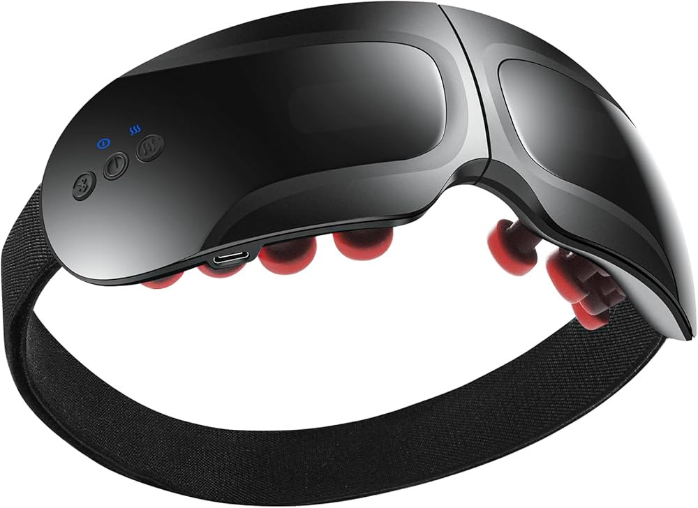Fullicon Eye Massager with Heat & Vibration, Ultra Light Migraine Relief Products, Foldable Mask ... | Amazon (US)