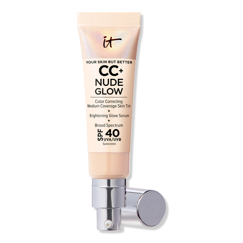 IT Cosmetics CC+ Nude Glow Lightweight Foundation + Glow Serum with SPF 40 - Light | Ulta
