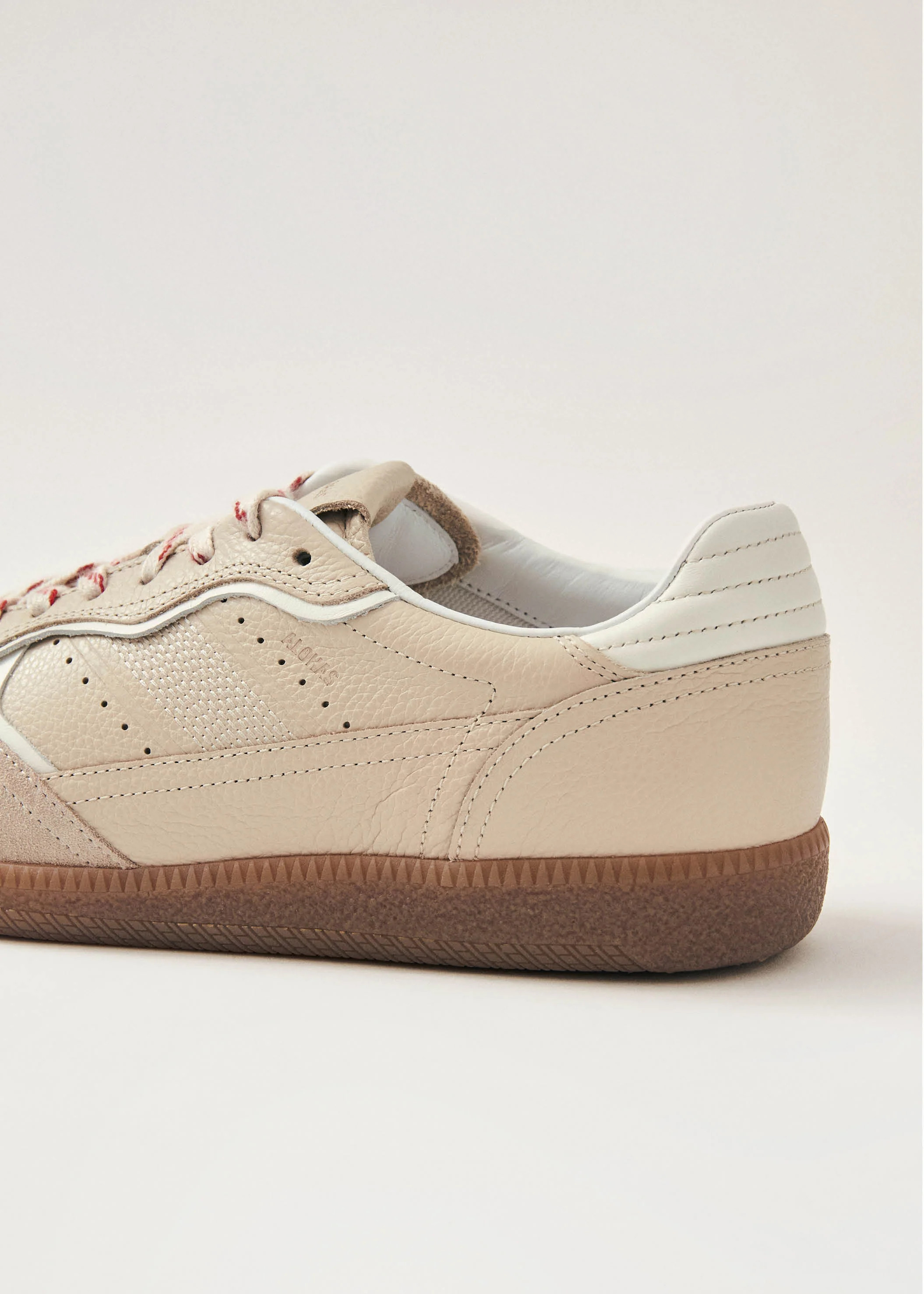 Tb.490 Rife Grain Cream Leather Sneakers | ALOHAS | Alohas US