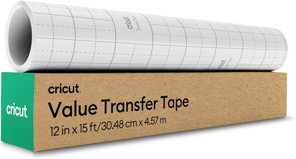 Cricut Value Transfer Tape (12in x 15ft Roll) - Easy Transfer for Vinyl Projects - Compatible wit... | Amazon (US)