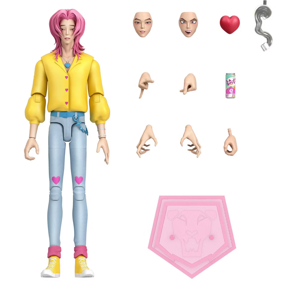 KPop Demon Hunters Saja Boys Romance 6.6" Accessories & Swappable Faces & Hands Action Figures | Target