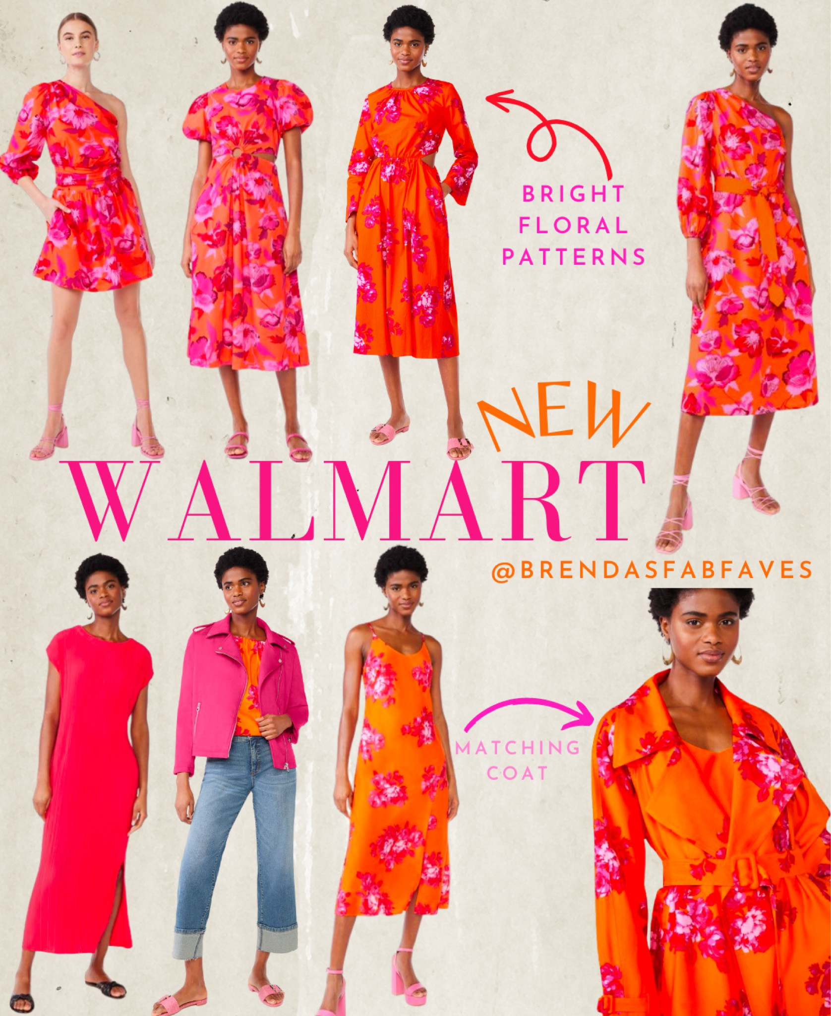 Walmart fashion new arrivals!
Spring dress l summer dress l floral dress l cutout dress l pink motto jacket l floral dress l pink dress l orange dress l maxi dress l pink heels 

#LTKGiftGuide #LTKunder50 #LTKcurves