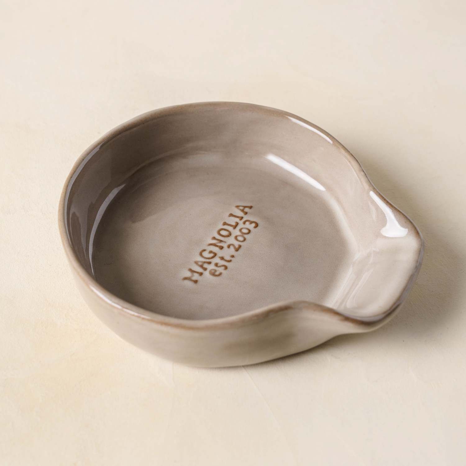 Grey Magnolia Est. Spoon Rest | Magnolia