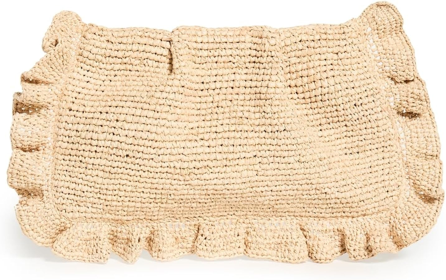 Loeffler Randall Women's Mavis Ruffle Trim Flat Clutch | Amazon (US)
