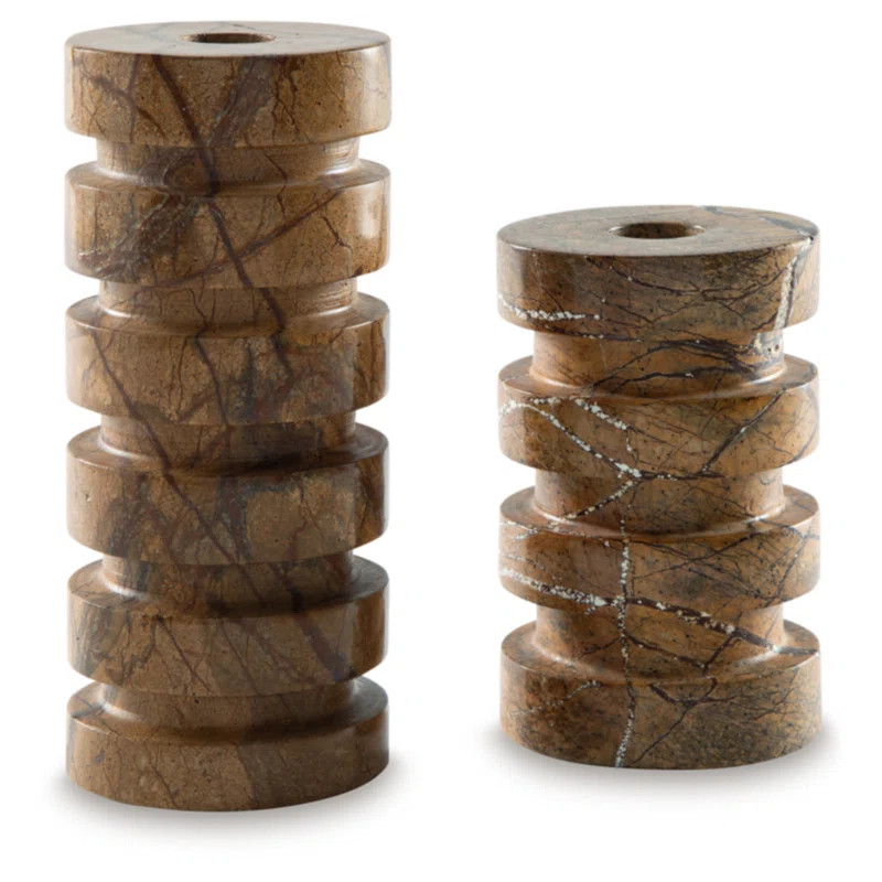 Rochon Candle Holder Set (Set Of 2) | Wayfair North America