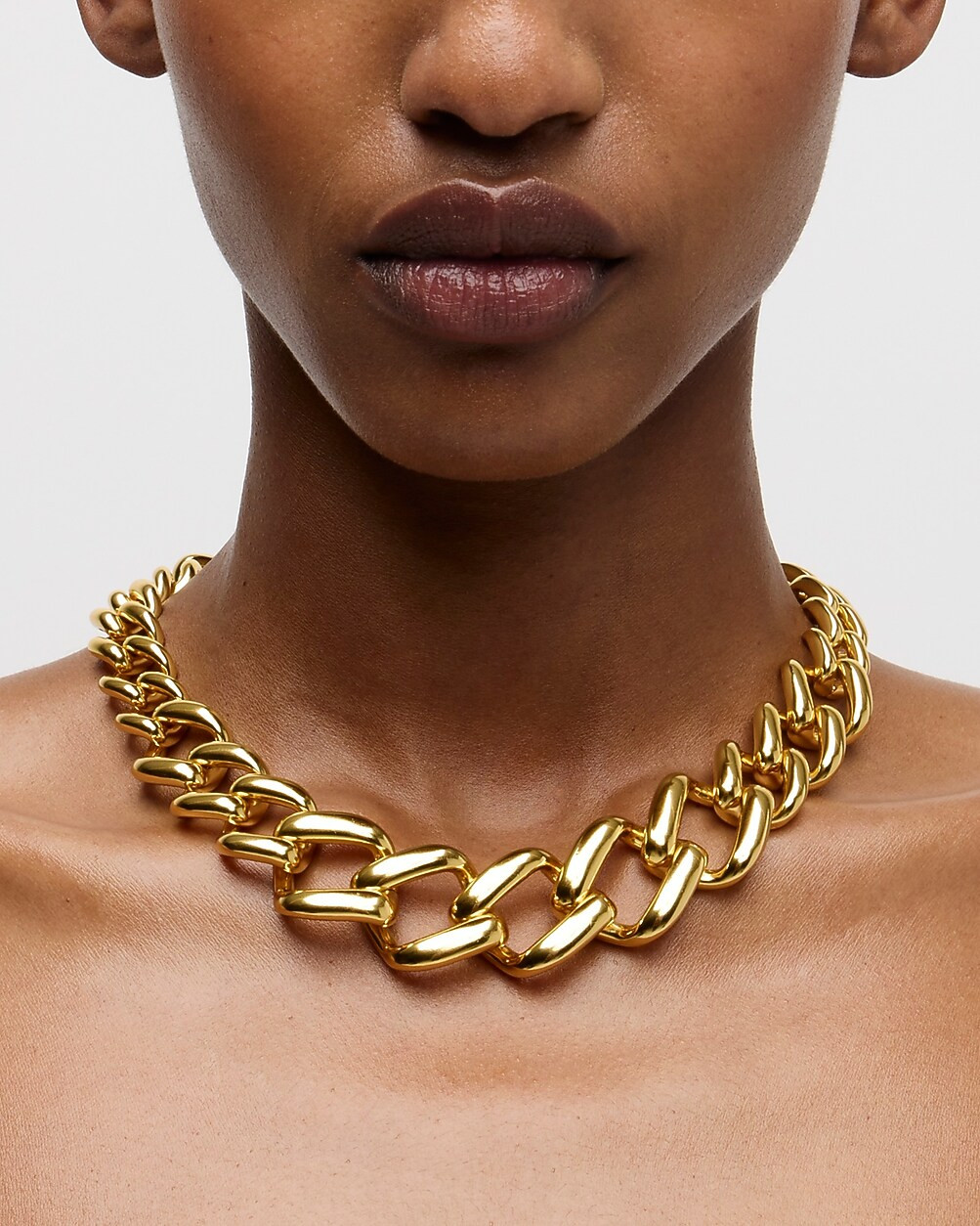 Square chainlink necklace | J. Crew US