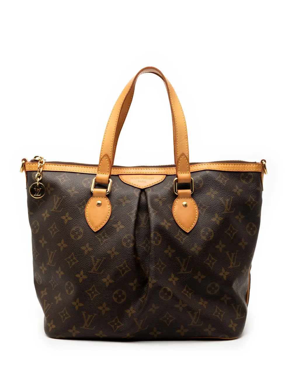 Louis Vuitton Pre-Owned 2008 Monogram Palermo PM satchel - Brown | Farfetch Global