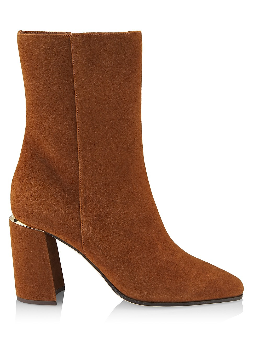 Women's Loren 85MM Suede Ankle Boots - Tan - Size 9 | Saks Fifth Avenue