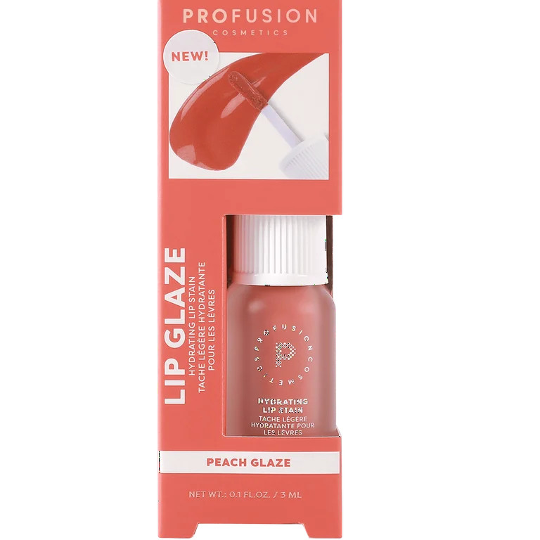 Profusion Cosmetics Lip Glaze -Peach Glaze - Walmart.com | Walmart (US)