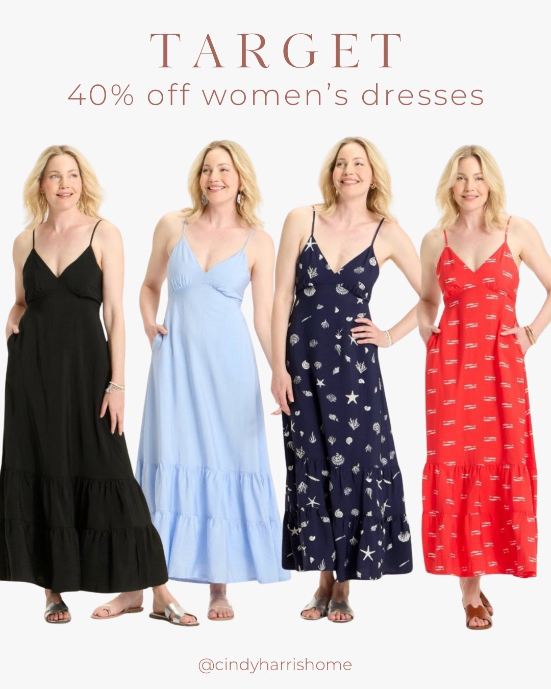 Sale on women’s dresses at Target! Loving these  maxi dresses. 

#LTKSaleAlert