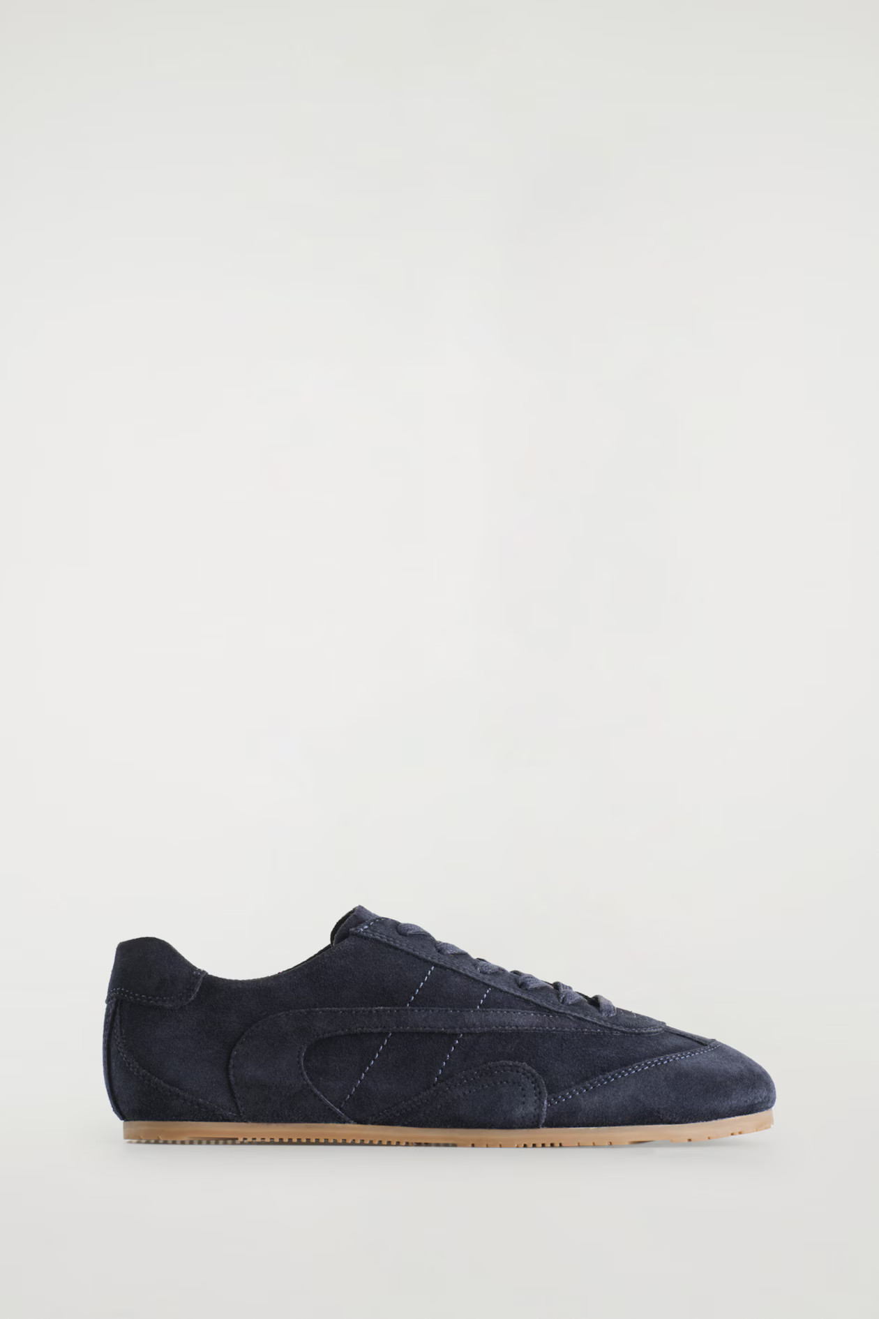 MINIMAL LEATHER TRAINERS - NAVY | COS GB | COS UK