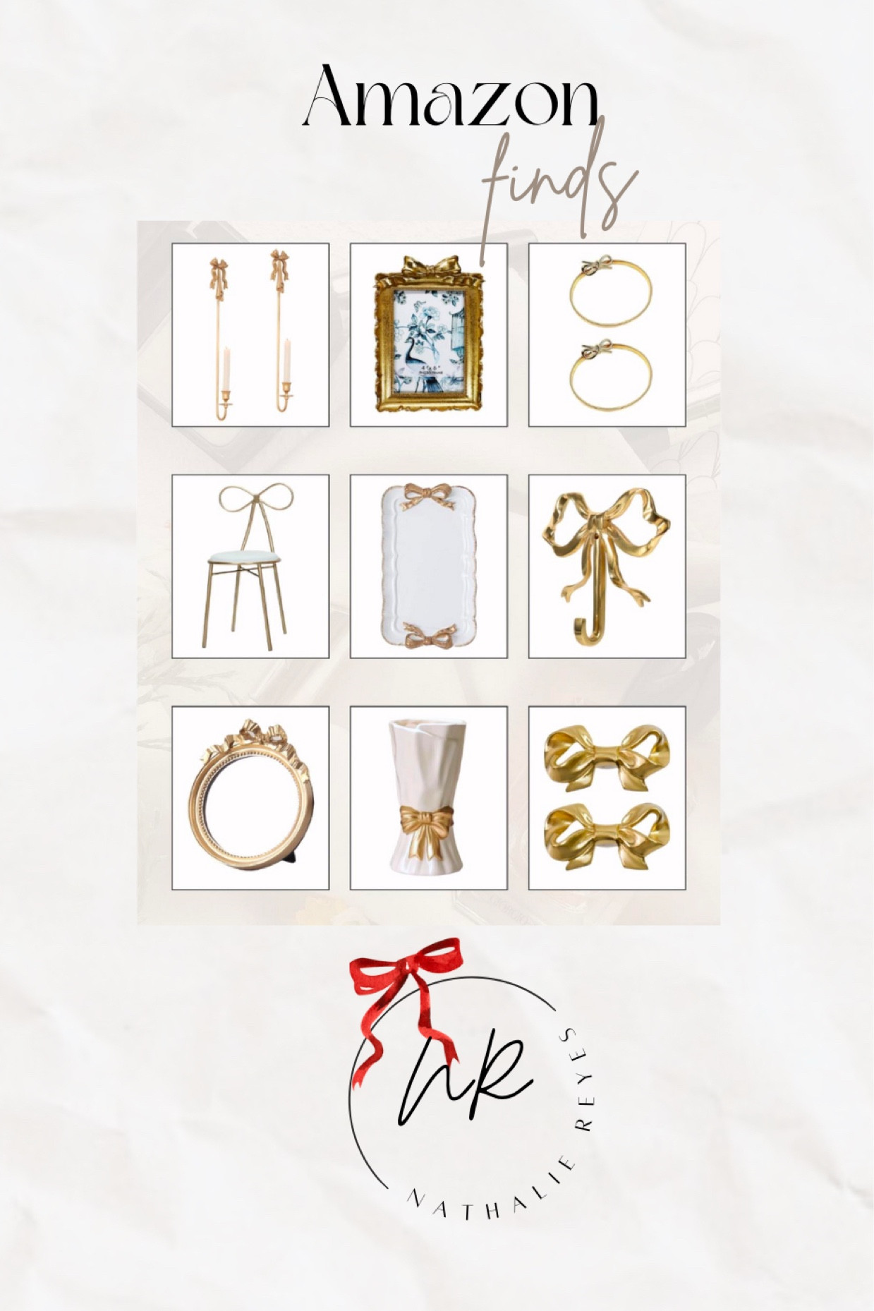 Amazon Bow Home Decor
amazon finds // bow decor // amazon home finds // amazon decor // bow decorative // amazon home decor // bow home decor // neutral home decor // affordable home decor
#LTKHome #LTKFindsUnder50 #LTKFindsUnder100