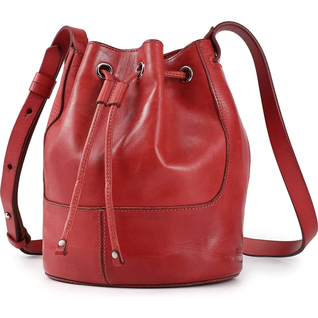 OLD TREND Crocus Leather Bucket Bag in Red at Nordstrom Rack | Nordstrom Rack