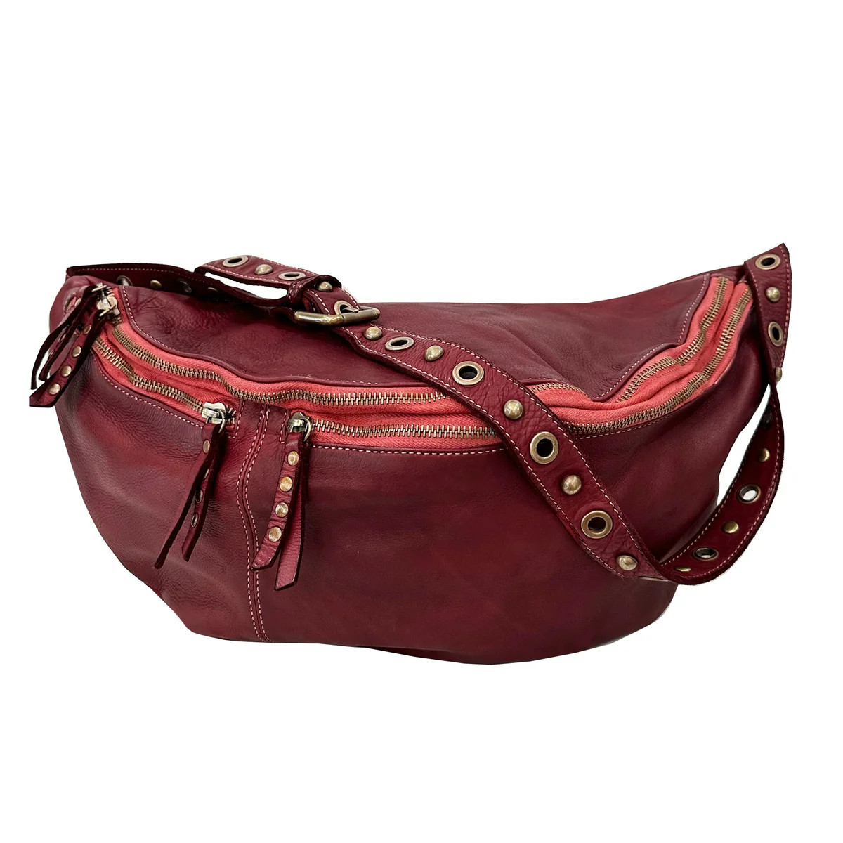 Bella Large Sling in Bordeaux | Bolsa Nova Handbags