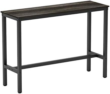 Teraves Bar Table with Solid Metal Frame,Counter Height Dining Table Kitchen Bar Table for Dining... | Amazon (US)