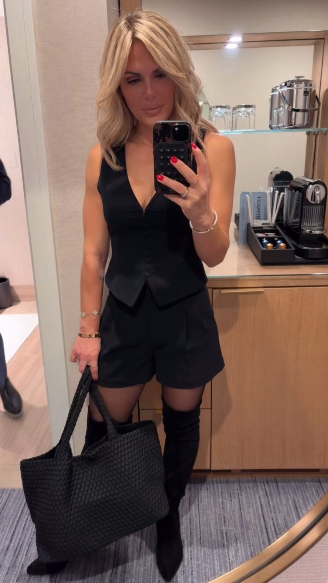 This Sol and Selene Tote is one of my favorites! The smooth woven texture and matching clutch insert are so good! It’s the perfect size for a carry on as well! 

#LTKGiftGuide #LTKTravel #LTKootd