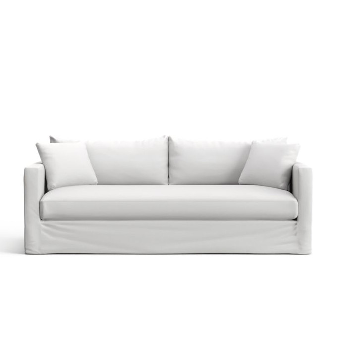 Click for more info about Willow II Slipcovered Bench Sofa + Reviews | Crate & Barrel